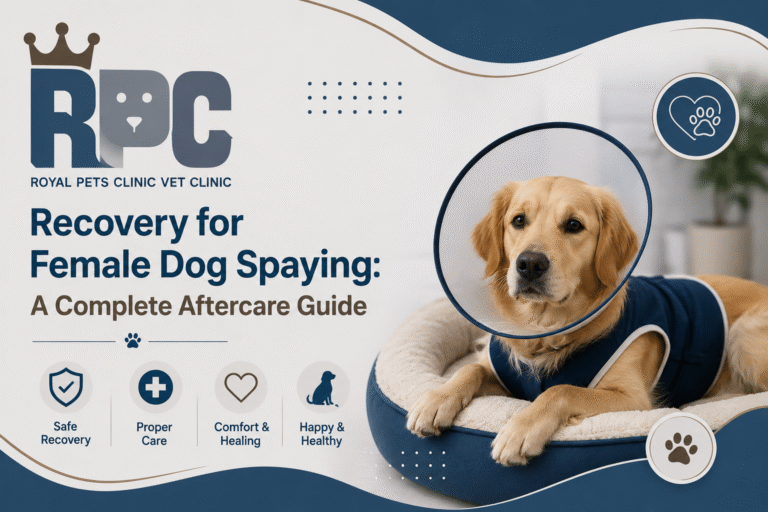 recovery for female dog spaying