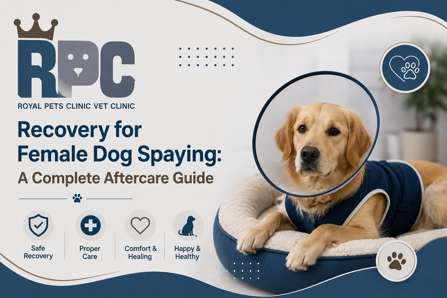 recovery for female dog spaying